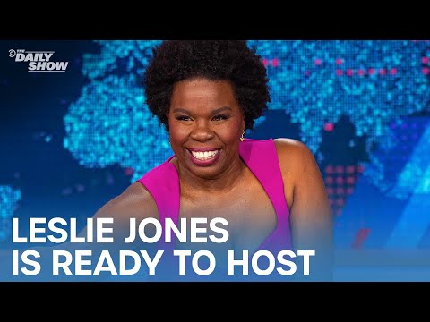 Video The Daily Show's First Guest Host: Leslie Jones | The Daily Show