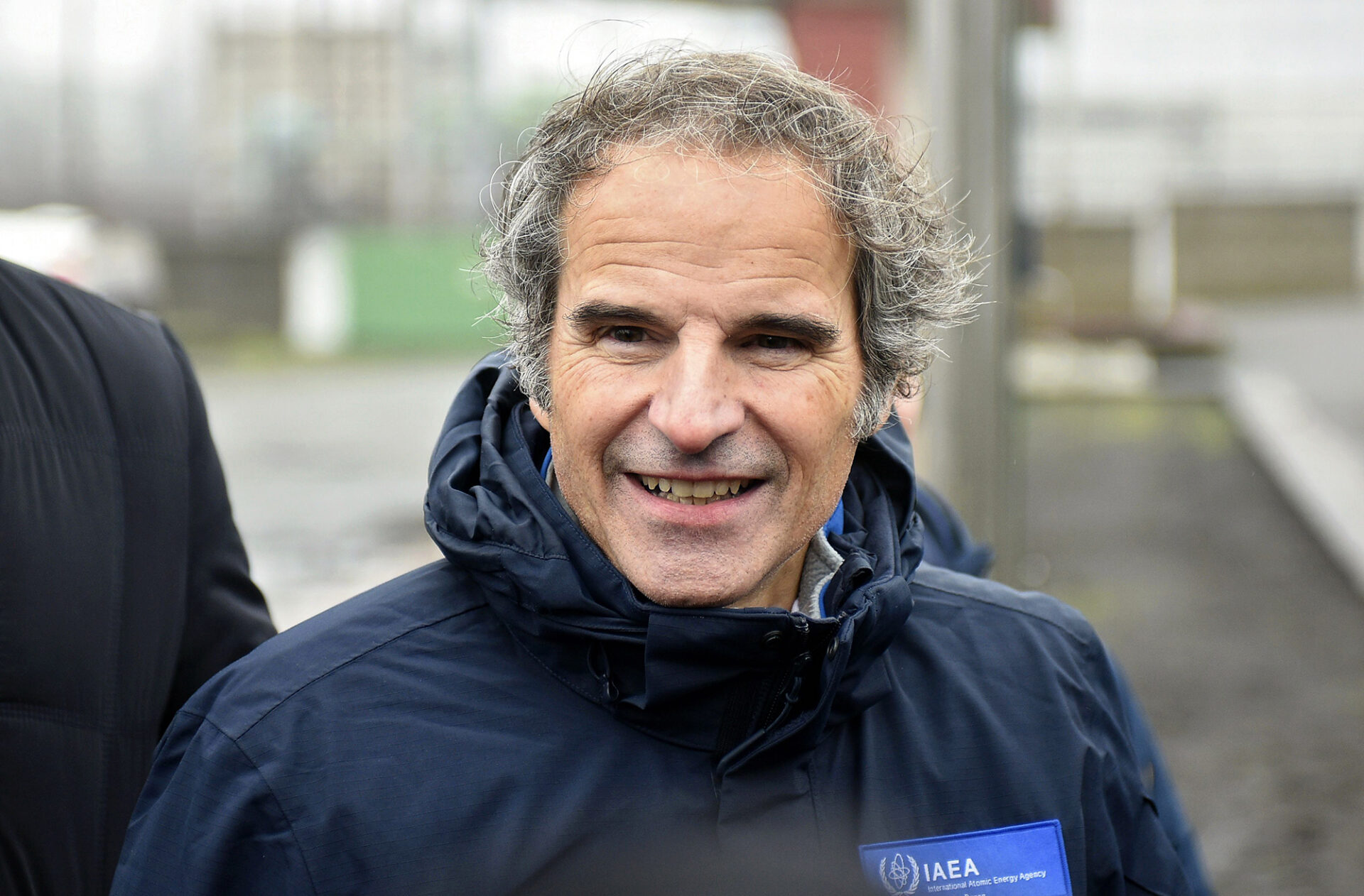 KYIV REGION, UKRAINE - JANUARY 18, 2023 - Director General of the International Atomic Energy Agency Rafael Mariano Grossi is seen at the Chornobyl Nuclear Power Plant in Ukraine on January 1