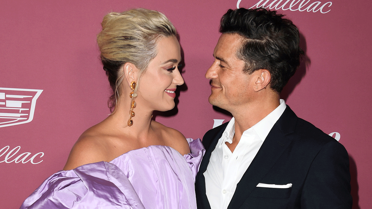 Katy Perry and Orlando Bloom