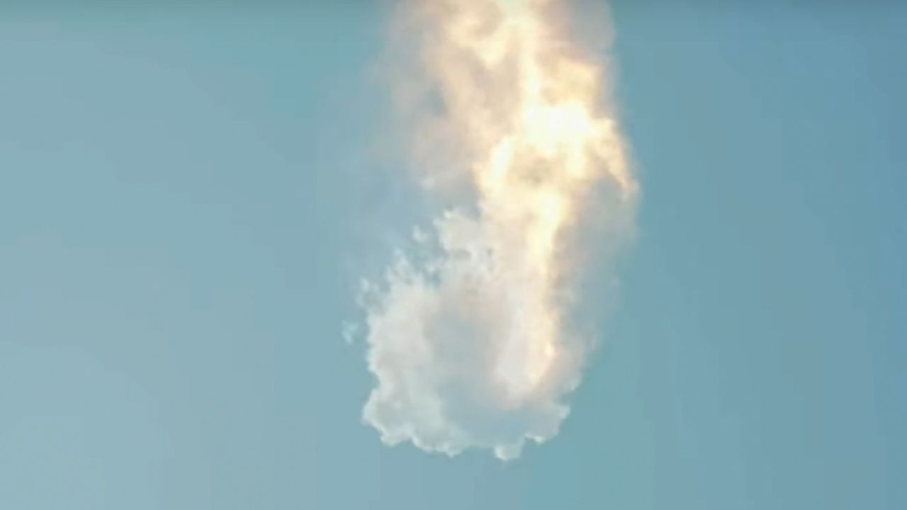 SpaceX's Starship rocket lifts off for inaugural test flight but explodes midair