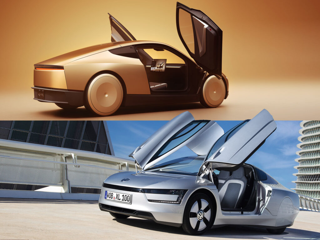  5 Surprising Similarities Between Tesla’s Cybercab And VW’s XL1